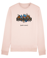 Become a Butterfly - Growth Is a Process Bluză mânecă lungă Unisex Rise