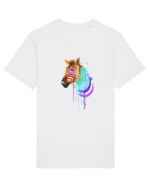 Zebra Tricou mânecă scurtă Unisex Rocker