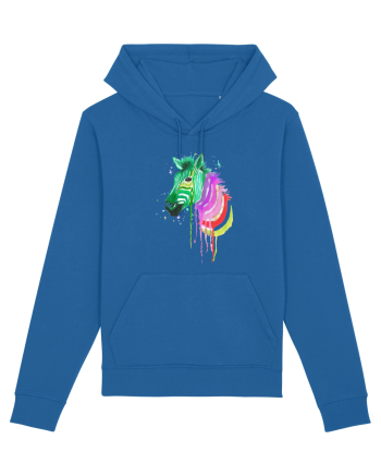 Zebra Royal Blue
