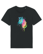 Zebra Tricou mânecă scurtă Unisex Rocker