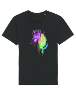 Zebra Tricou mânecă scurtă Unisex Rocker