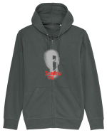 Shadow me (gray) Hanorac cu fermoar Unisex Connector