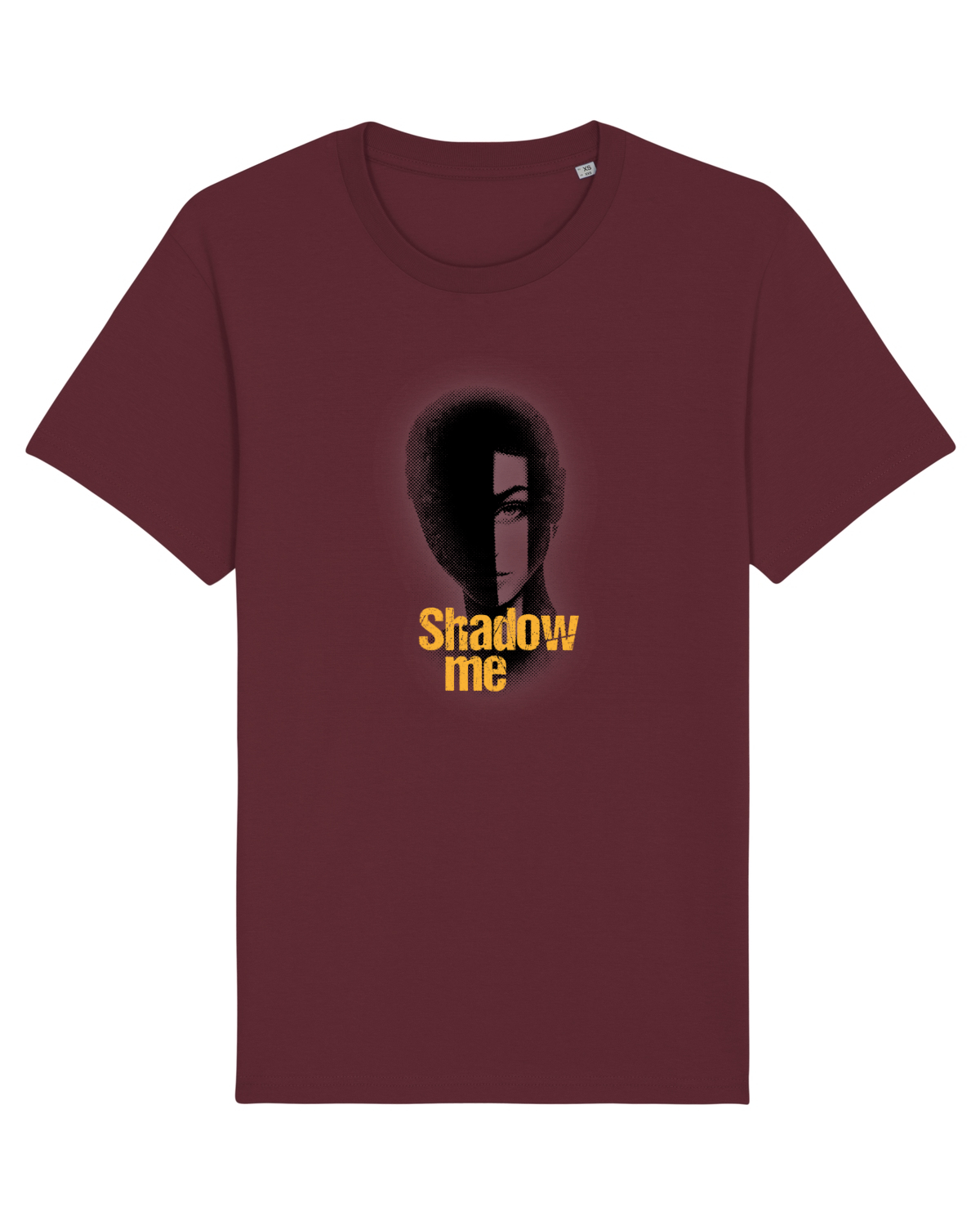 Tricou mânecă scurtă Unisex Rocker Burgundy