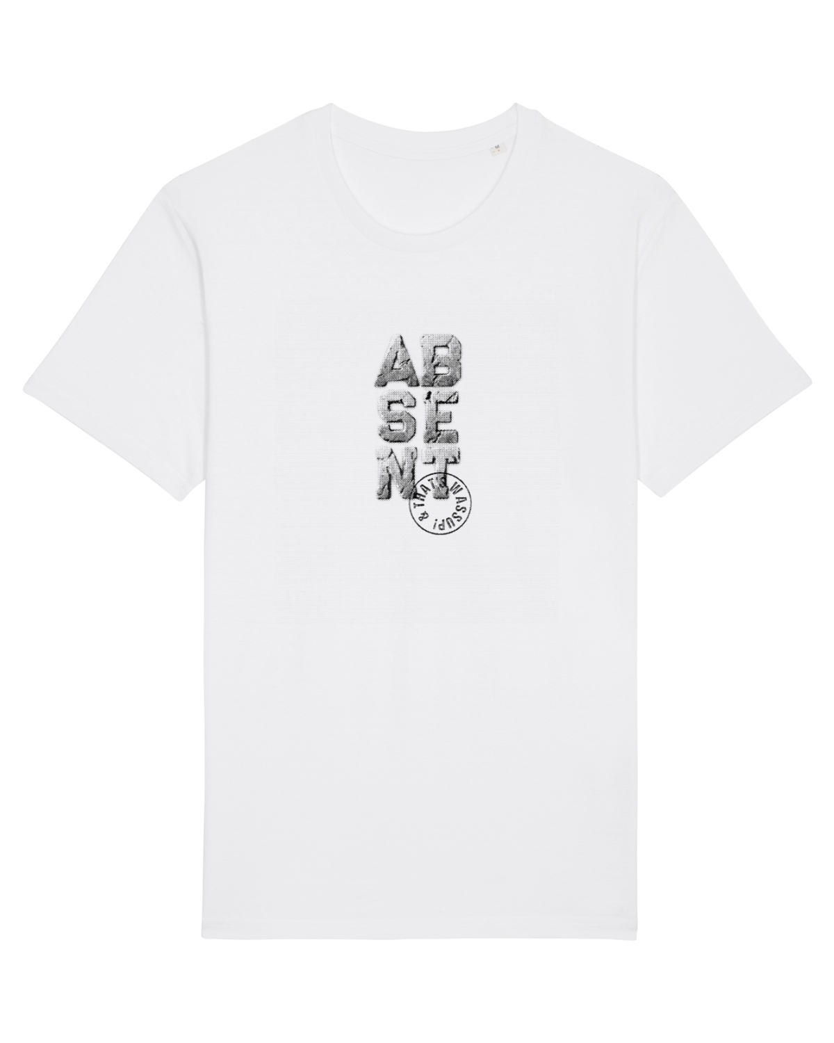 Tricou mânecă scurtă Unisex Rocker White