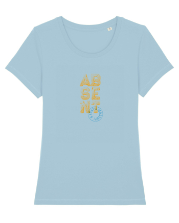 Absent (& that's wassup!) Sky Blue