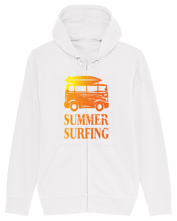 Summer Surfing Van White