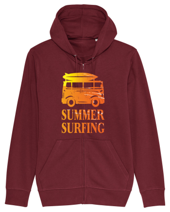 Summer Surfing Van Burgundy