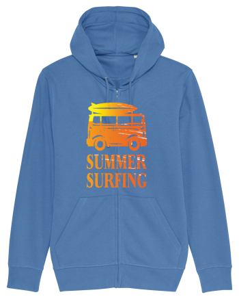 Summer Surfing Van Bright Blue