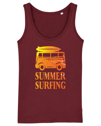 Summer Surfing Van Burgundy
