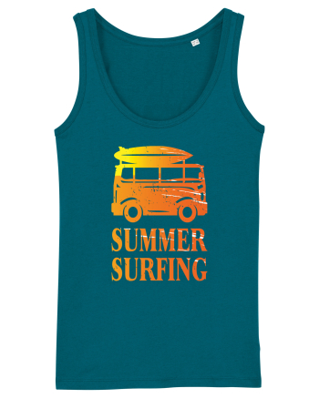 Summer Surfing Van Ocean Depth