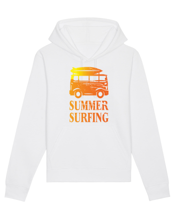 Summer Surfing Van White