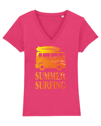 Summer Surfing Van Raspberry