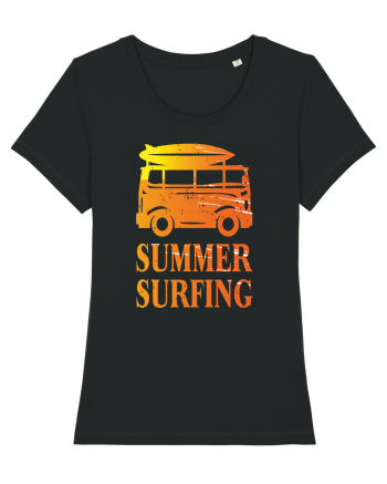 Summer Surfing Van Black