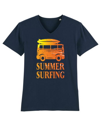 Summer Surfing Van French Navy
