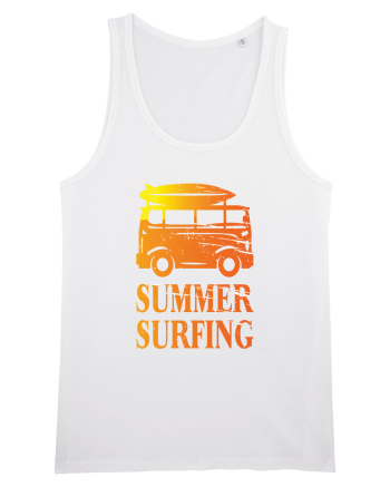 Summer Surfing Van White