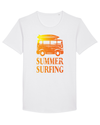 Summer Surfing Van White