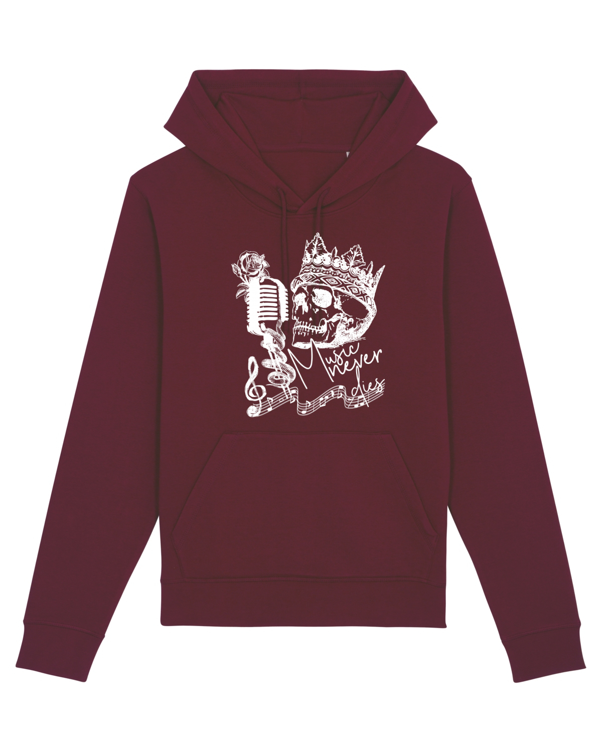 Hanorac Unisex Drummer Burgundy