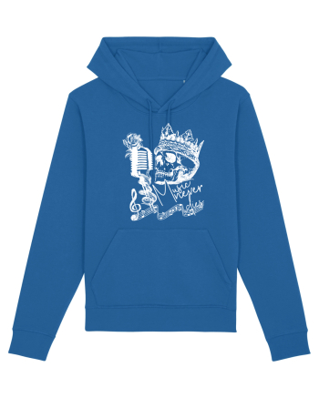 MUSIC Never Dies - Skull Royal Blue
