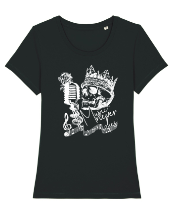 MUSIC Never Dies - Skull Black