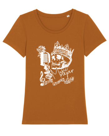 MUSIC Never Dies - Skull Roasted Orange