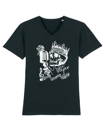 MUSIC Never Dies - Skull Black