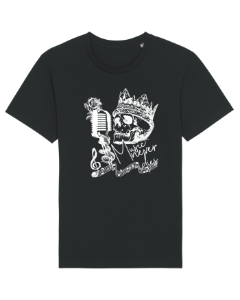 MUSIC Never Dies - Skull Black