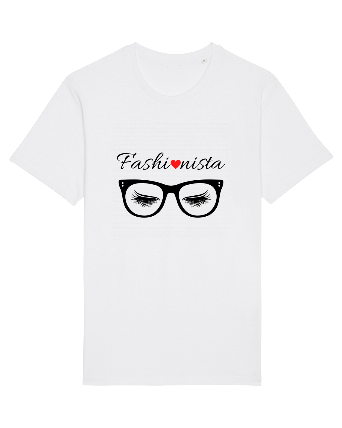 Tricou mânecă scurtă Unisex Rocker White