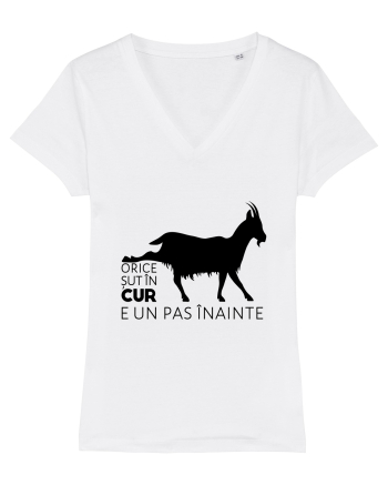Orice șut în cur e un pas înainte  White