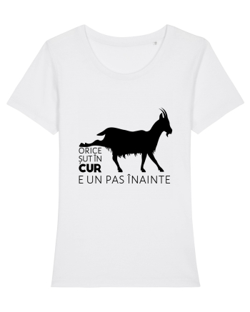 Orice șut în cur e un pas înainte  White