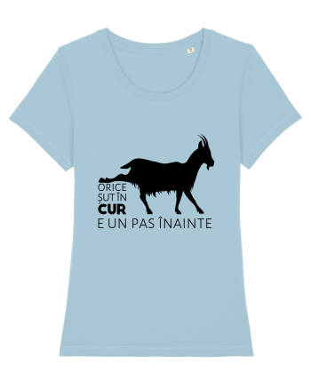 Orice șut în cur e un pas înainte  Sky Blue
