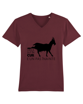 Orice șut în cur e un pas înainte  Burgundy