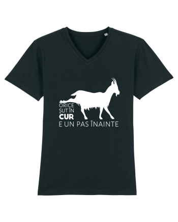 Orice șut în cur e un pas înainte - alb Black