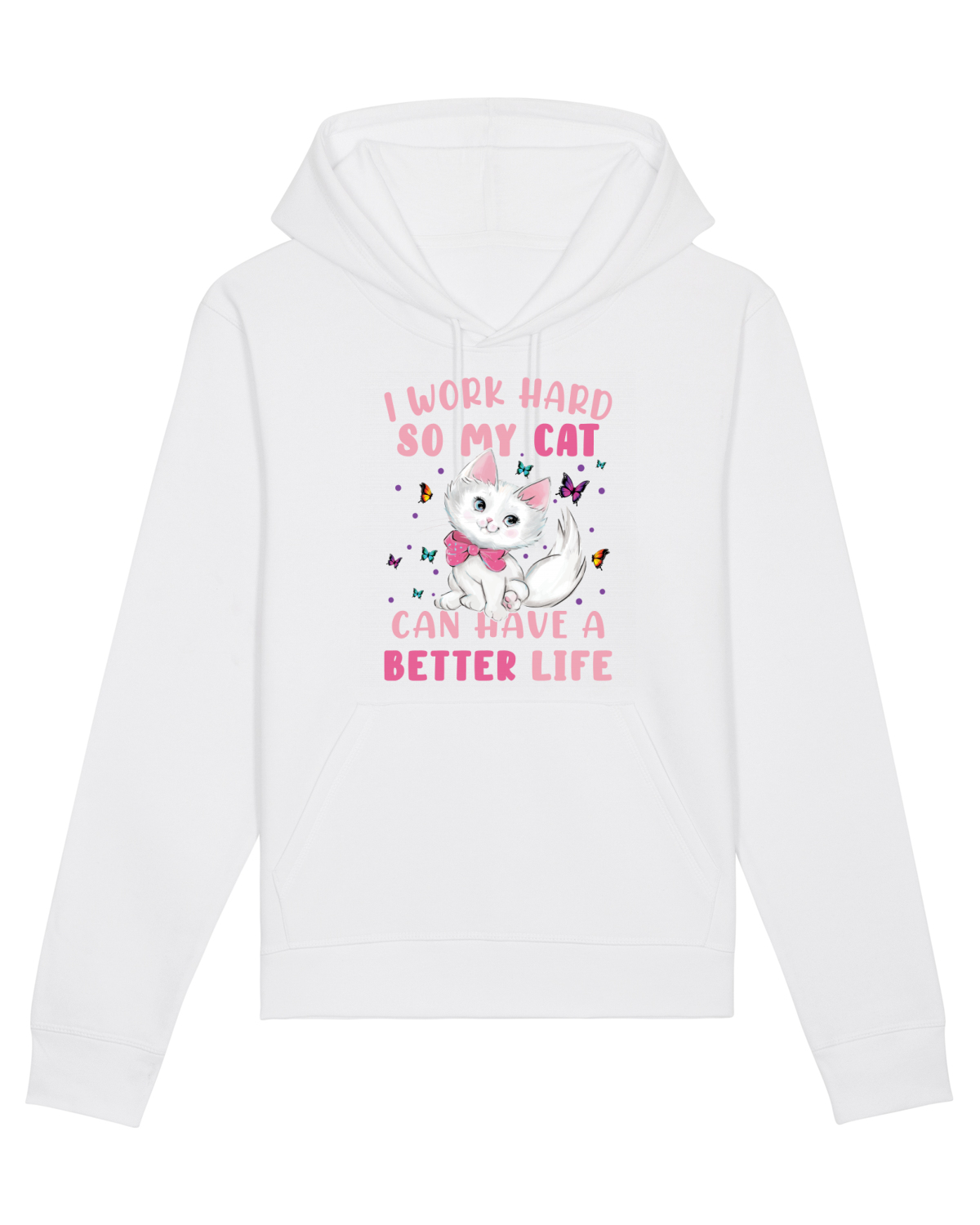 Hanorac Unisex Drummer White