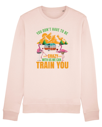 You Don't Have To Be Crazy With Us Candy Pink