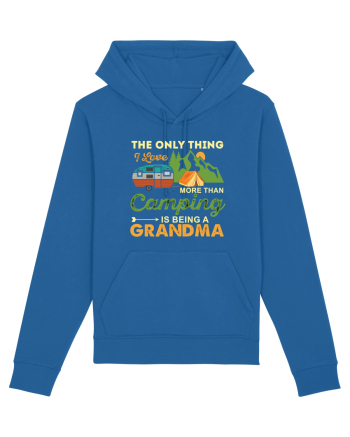 The Only Thing I Love More Than Camping Royal Blue