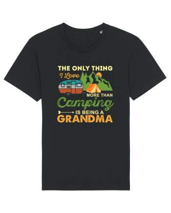 The Only Thing I Love More Than Camping Black