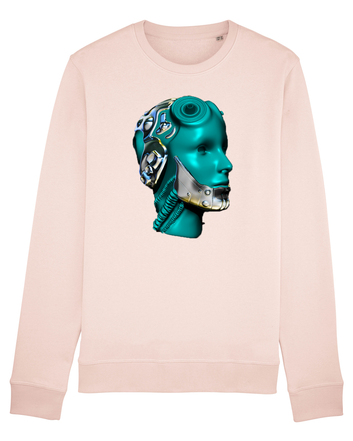 Bluză mânecă lungă Unisex Rise Candy Pink