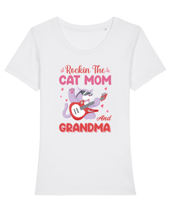 Rockin' The Cat Mom And Grandma White