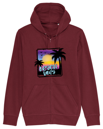 Beach Vibes Burgundy