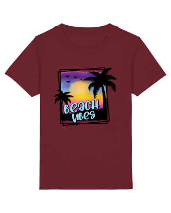 Beach Vibes Burgundy