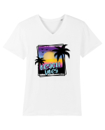Beach Vibes Tricou mânecă scurtă guler V Bărbat Presenter