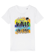 Boat Waves Sun Rays Lake Days Tricou mânecă scurtă  Copii Mini Creator