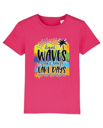 Boat Waves Sun Rays Lake Days Raspberry