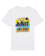 Boat Waves Sun Rays Lake Days Tricou mânecă scurtă Unisex Rocker