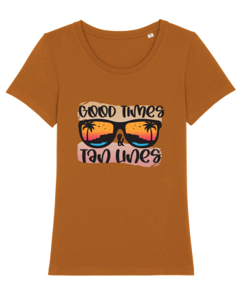 Good Times And Tan Lines Roasted Orange