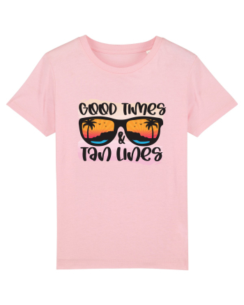 Good Times And Tan Lines Cotton Pink