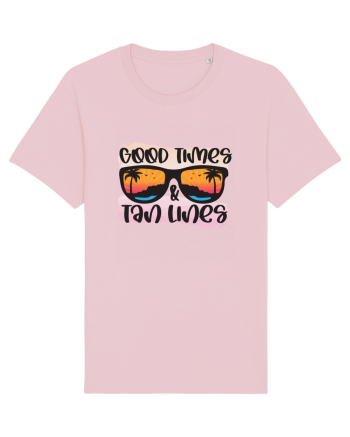 Good Times And Tan Lines Cotton Pink