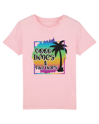 Good Times And Tan Lines Cotton Pink