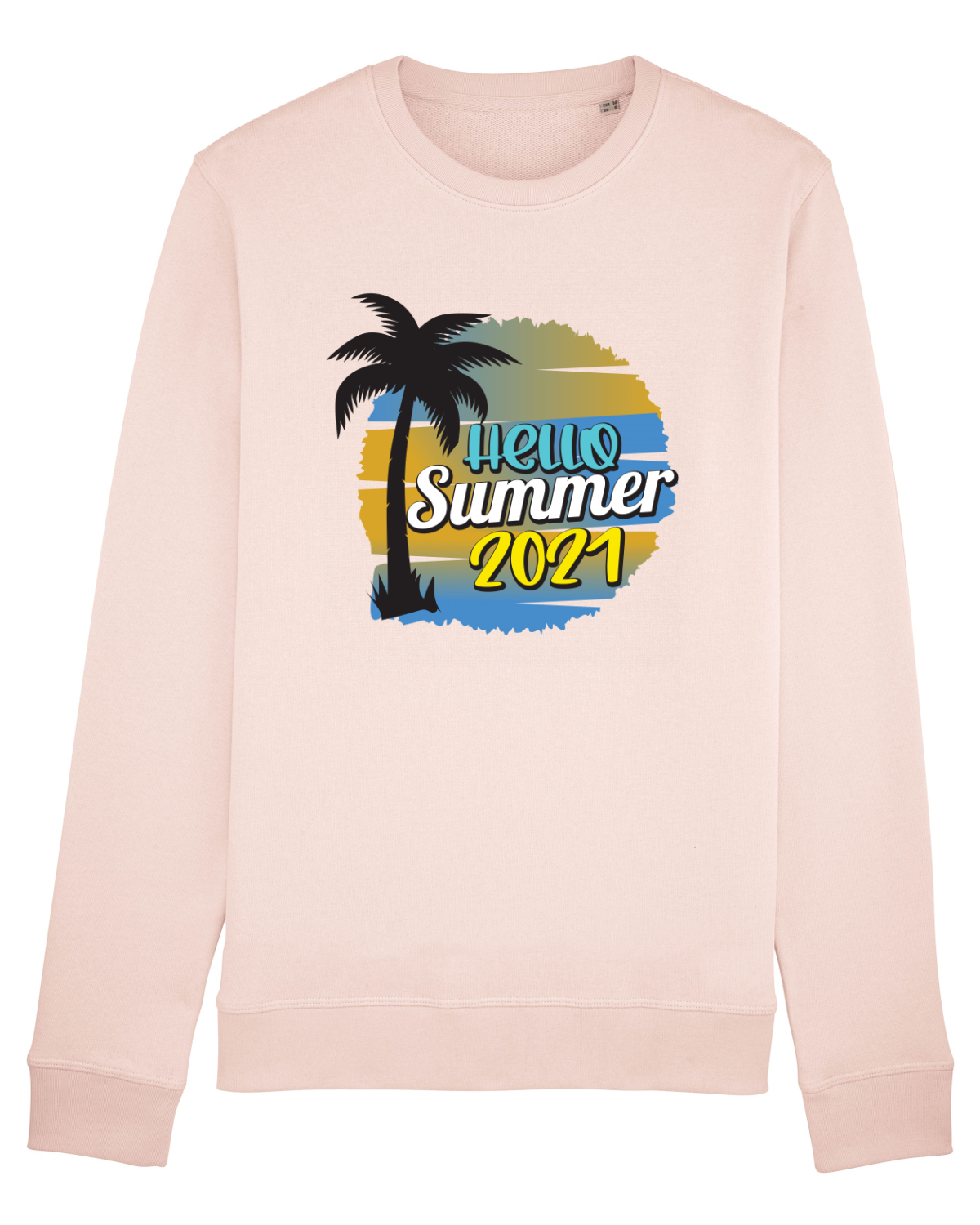 Bluză mânecă lungă Unisex Rise Candy Pink
