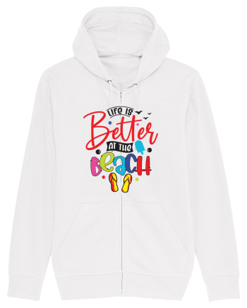 Life Is Better At The Beach White